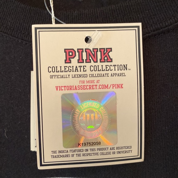 ⭐️NWT⭐️Victoria Secret Pink Rutgers Tee Shirt - Picture 3 of 4